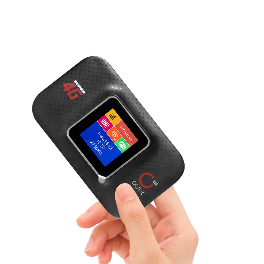 OLAX MF982 4G 3000 mah WIFI Routers Hotspot Mifis with LCD Support Outdoor universal rechargeable MINI 4g pocket wifi router LCD